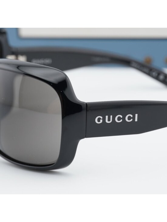 Gucci GG2176S 001Square Sunglasses - Black / Grey main image 9